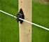 Twin Spark Guards LDPE PP Pin Lock Insulators Untuk Wood Post Wire Running