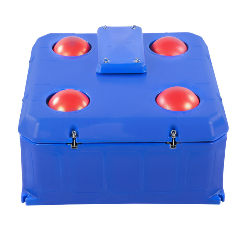 Tangki air ternak otomatis dengan tahan korosi 226L Kapasitas Blue Drinking Trough