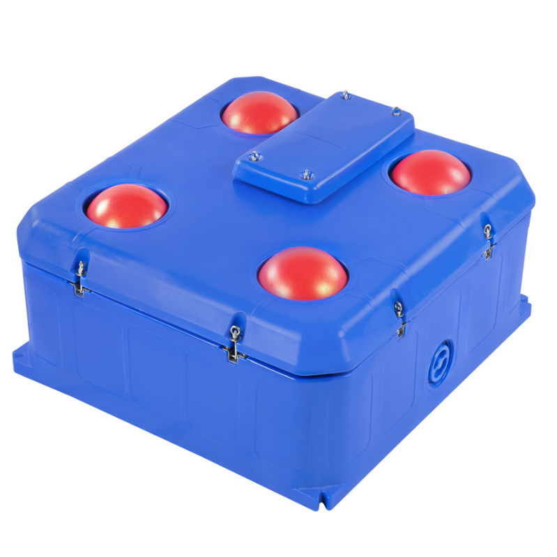 Tangki air ternak otomatis dengan tahan korosi 226L Kapasitas Blue Drinking Trough