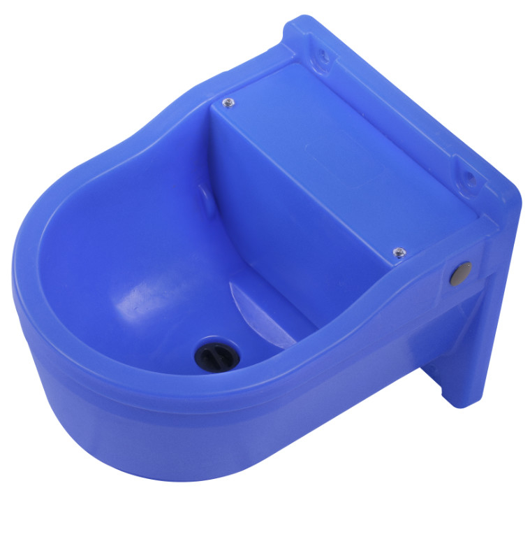 Blue PP Plastic Livestock Water Bowl untuk Sapi Kuda Domba - Sapi Domba Ramah Solusi Penyiraman