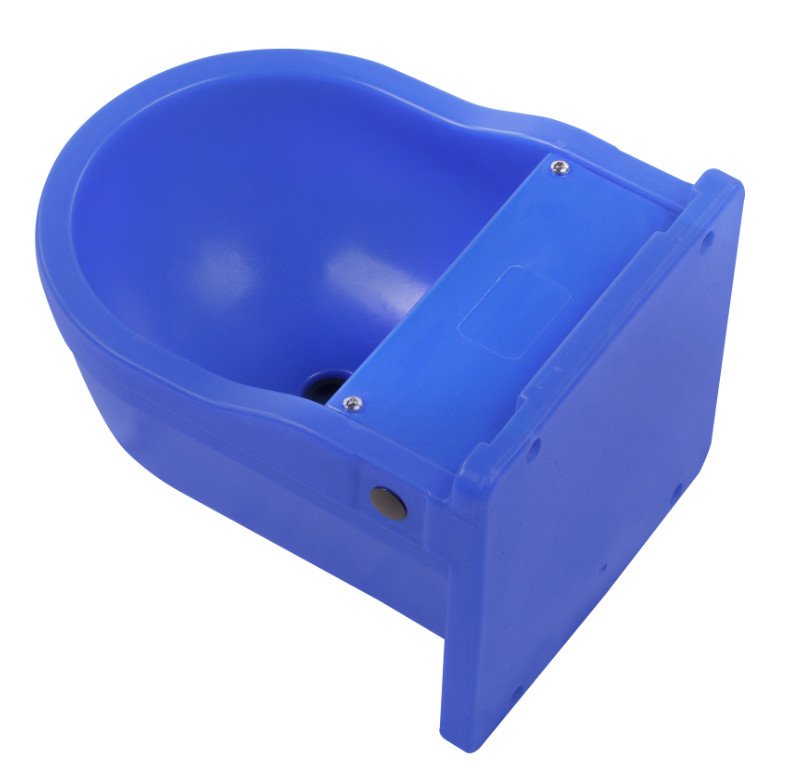 Blue PP Plastic Livestock Water Bowl untuk Sapi Kuda Domba - Sapi Domba Ramah Solusi Penyiraman