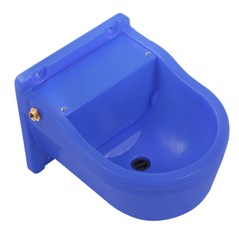 Custom Blue Livestock Water Bowl untuk Sapi Kuda Domba - Heavy Duty PP Plastik Konstruksi