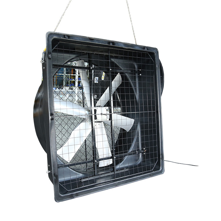 IP55 Rating 2000W 72'' Exhaust Fan dengan Volume Udara 60m3/h untuk Exhaust Industri