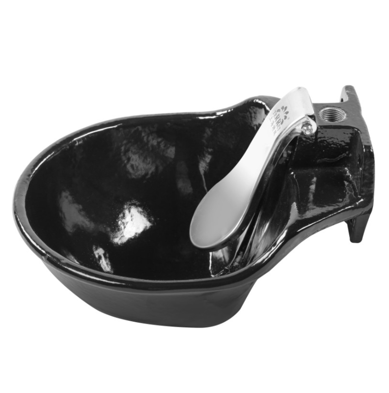 Stylish Black Water Bowl dengan Kapasitas 1.7L dan Berat 4,7kg