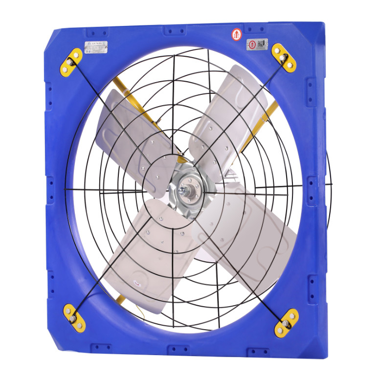 Kekuatan tinggi Double Layer PE Peternakan Circulation Fan Dengan 28273m3/h Max Airflow Untuk Ventilasi Optimal