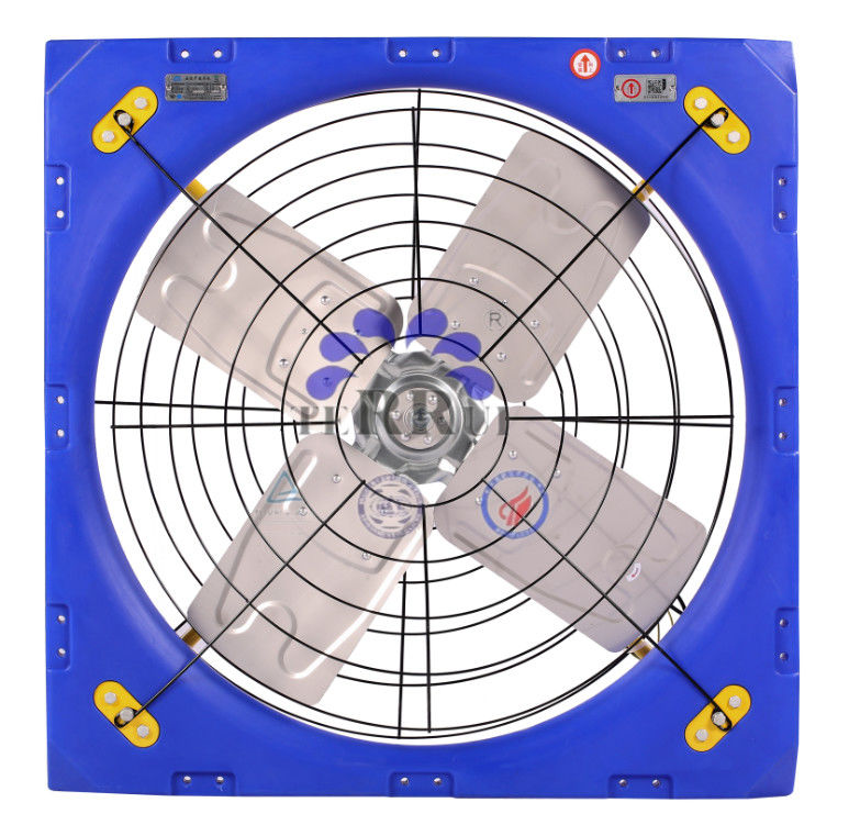 38 Peternakan ventilasi kipas untuk aliran udara maksimum 27000m3/h dan 410w daya masukan