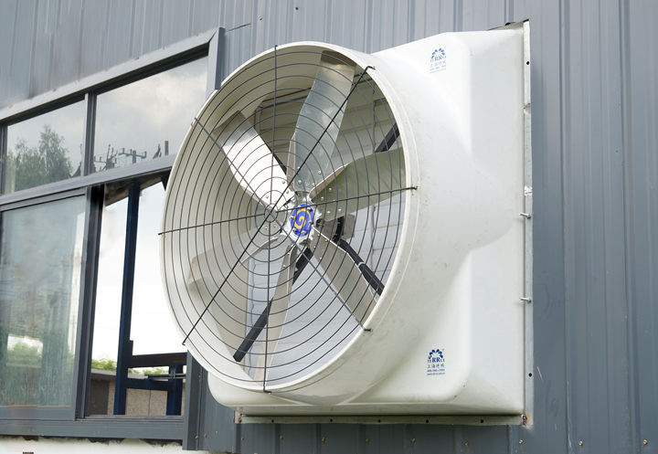 Kipas knalpot industri tugas berat dengan 48 ′′ blade 850W Daya dan 48000m3/h Max Airflow