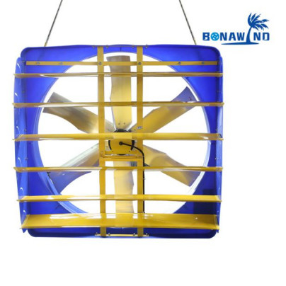 72'Kipas angin sirkulasi dengan 3φ/380V/50Hz Daya IP55 Tingkat Perlindungan 4A Arus dan 60m3/h Volume udara