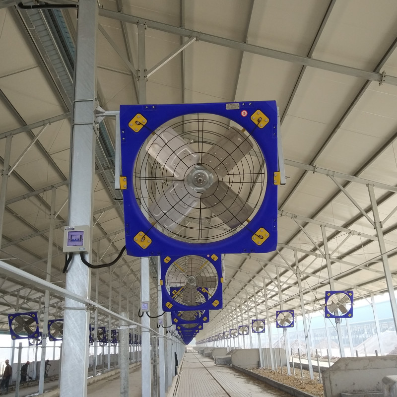 Penggemar Ventilasi Peternakan hemat energi Industri Dengan Daya Masuk 410W dan arus 1.1A