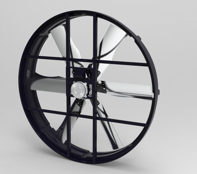 Kipas Panel Industri Dengan Aliran Udara Maksimal 120000 m³/jam Dan Kapasitas 60 m³/jam Vortex Inline