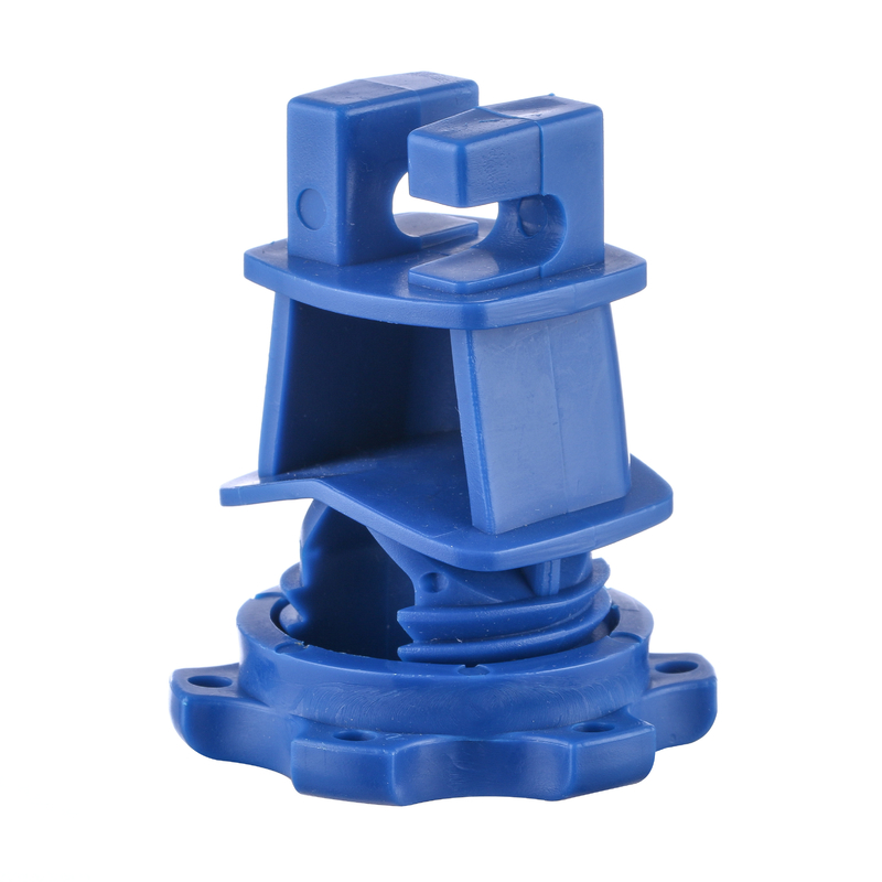 Isolator tiang bulat yang terbuat dari PE + UV yang dirancang khusus untuk instalasi pagar domba yang tahan lama dan efektif