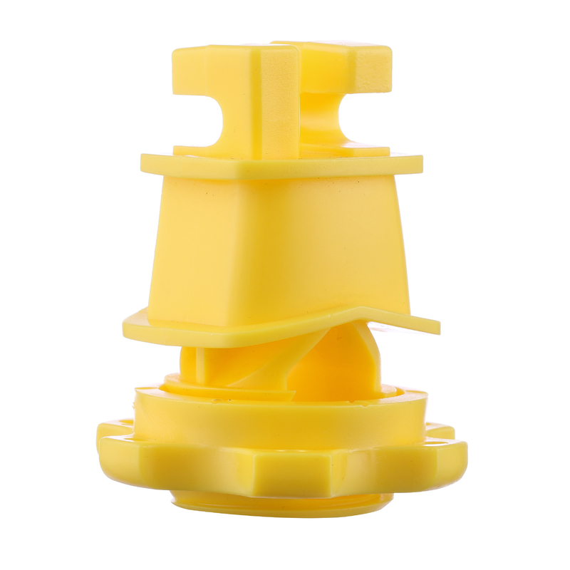Isolator tiang bulat yang terbuat dari PE + UV yang dirancang khusus untuk instalasi pagar domba yang tahan lama dan efektif