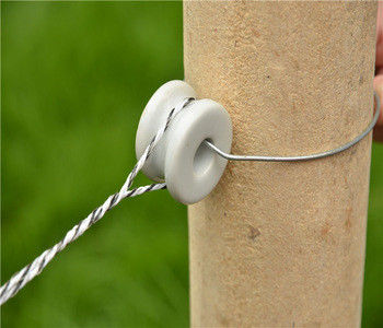 Isolator porselen berkualitas tinggi dengan diameter 41mm yang terbuat dari porselen premium