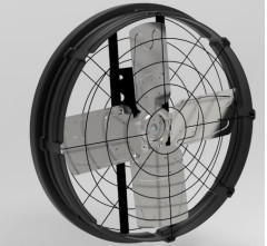 Penggemar Panel 38'' yang luar biasa FBA038EC dengan aliran udara maksimum 28273m3/h dan Noise ≤69dB