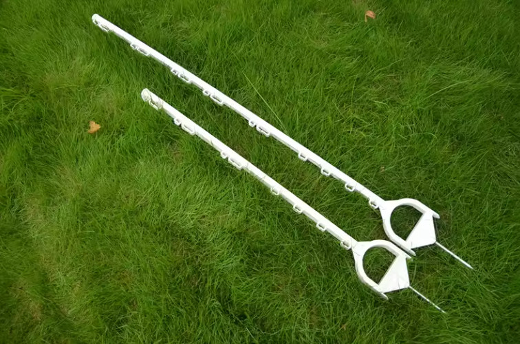 Pos pagar plastik listrik dengan sifat tahan air dan 20 pcs per karton pengemasan dan rangka tidak dilapisi