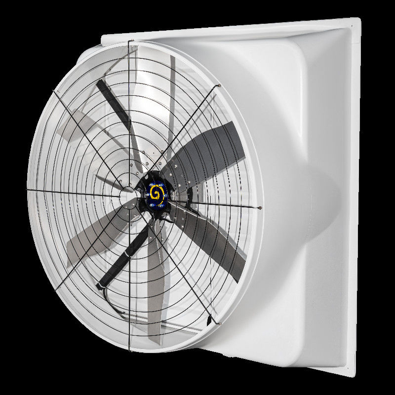 Kipas pembuangan industri untuk ruang industri besar 43700m3/h Aliran udara 380-480V Tegangan 850w/1.2hp Daya