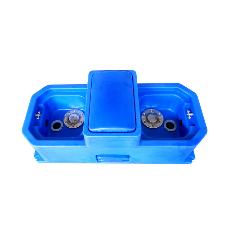 Tandon Air Minum Ternak Polietilena Tahan Benturan Tugas Berat Biru 113*49*45cm/ft. untuk Kebutuhan Peternakan