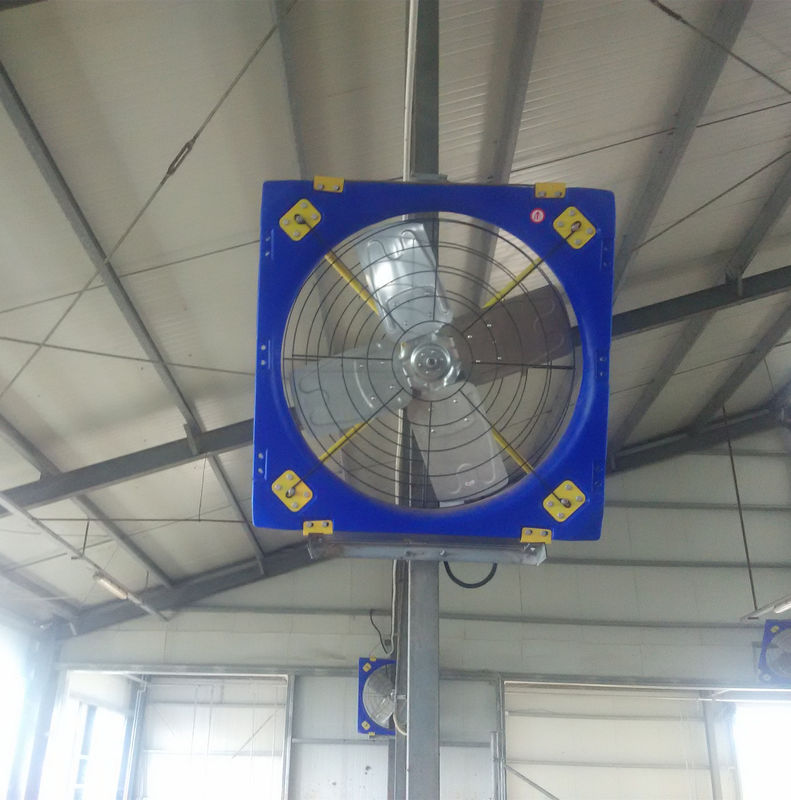 Tegangan dan frekuensi yang dapat disesuaikan untuk kipas ventilasi ternak