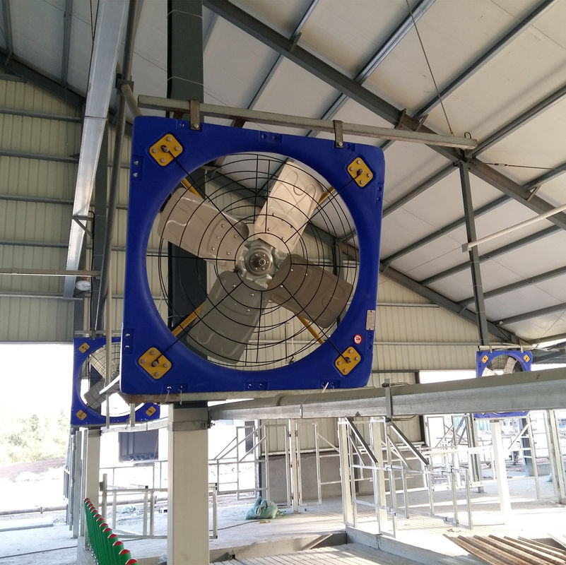 Tegangan dan frekuensi yang dapat disesuaikan untuk kipas ventilasi ternak