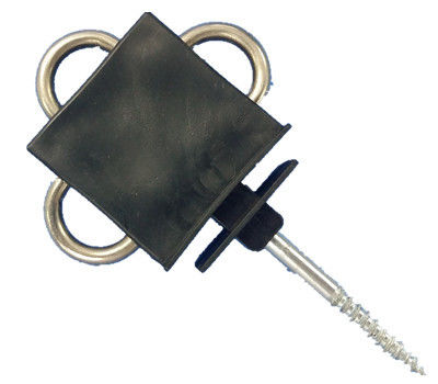Sekrup Ketegangan Akhir Dalam Isolator Dengan Telinga Stainless Steel Di Atas Isolator Pagar Listrik