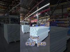 Panel sisi pena sapi poliethelin portabel yang terisolasi dan tahan cuaca