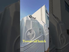 Ventilasi yang Bisa Disesuaikan Kandang Anak sapi Mudah Dibersihkan Dirancang untuk Semua Kondisi Cuaca