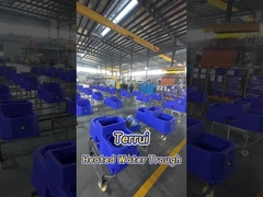 Blue Livestock Auto Waterer dengan 120l/31gal Per Min aliran laju dan 3 set 220V300W Heating Disc