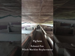 IP55 Kipas knalpot kebakaran industri untuk pemasangan pipa 60mm