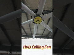 Kipas langit-langit industri dengan motor EC tanpa sikat dan diameter 7300mm