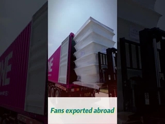 0.4hp 380-480V kipas knalpot industri dengan kecepatan putaran 750RPM