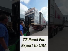 Kipas pembuangan asap industri 3 fase untuk penghapusan asap yang efektif